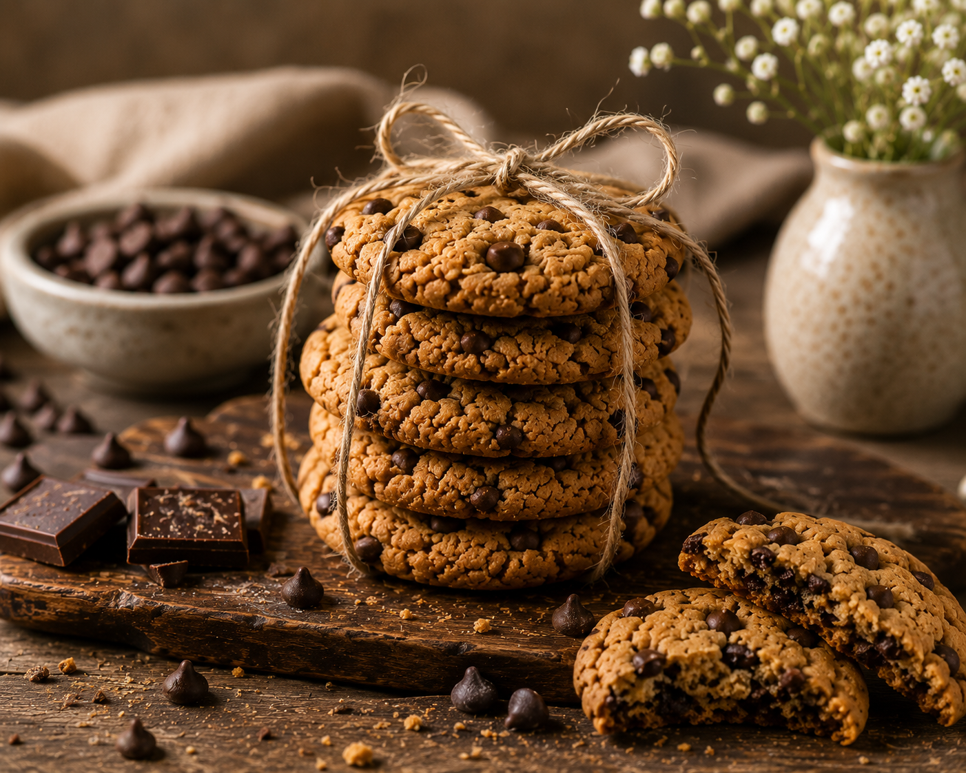 Chocolate Chip Cookies – 320g | Pack of 8 |
