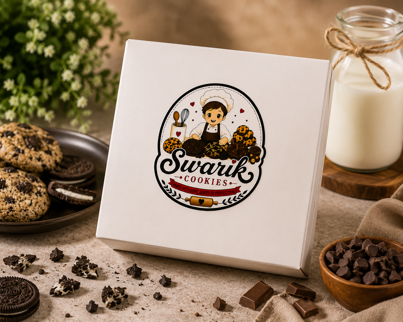 Double Chocolate Cookies – 200g | Pack of 5 |